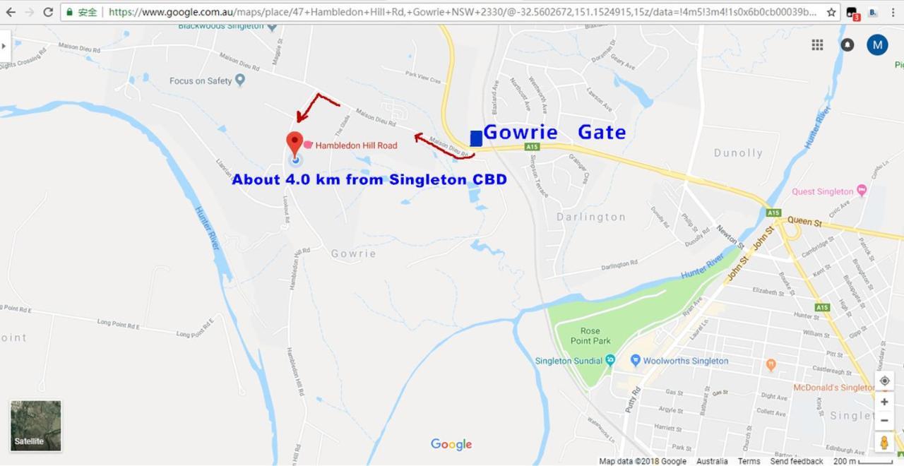 Gowrie Agapanthus Lägenhet Singleton Exteriör bild